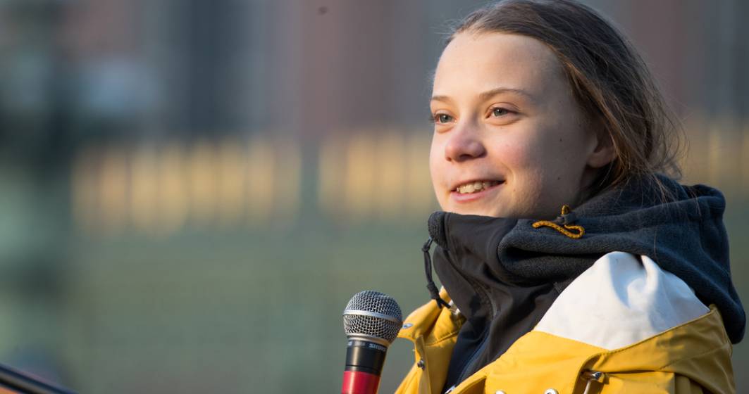 Imagine pentru articolul: Greta Thunberg, la Davos: Petrolul și gazele „trebuie lăsate în pământ”