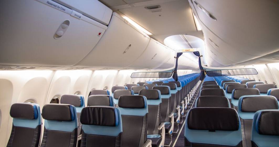 Imagine pentru articolul: KLM schimbă interiorul avioanelor sale