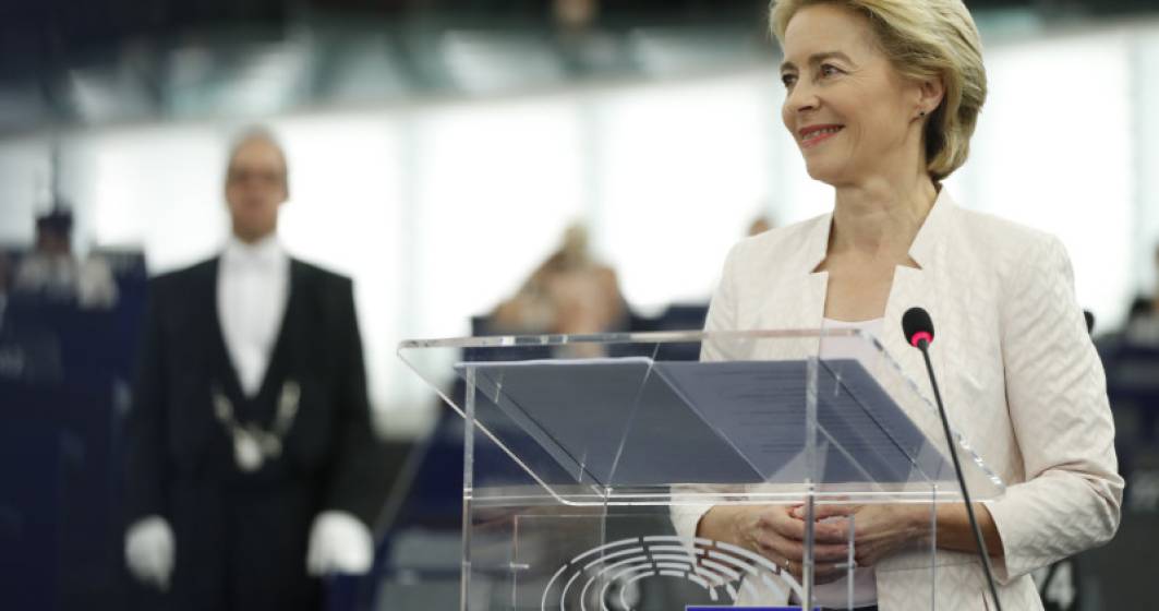 Imagine pentru articolul: Parlamentul European ar putea vota astazi prima femeie la sefia Comisiei Europene. Ce a promis Ursula von der Leyen