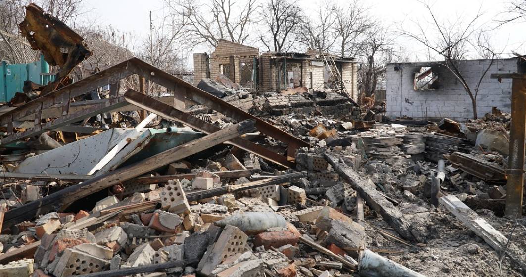 Imagine pentru articolul: Satul din Ucraina în care nicio casă nu a rămas întreagă după ocupaţia armatei ruse