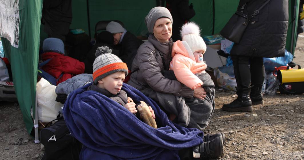 Imagine pentru articolul: Mai mult de jumătate dintre copiii ucraineni și-au părăsit casele. ”Războiul a provocat o situaţie devastatoare”