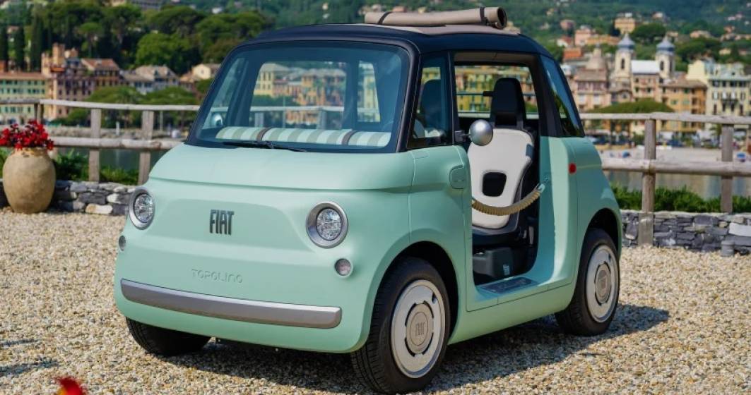 Imagine pentru articolul: Fiat Topolino a fost relansat și este varianta italienească a lui Citroen Ami