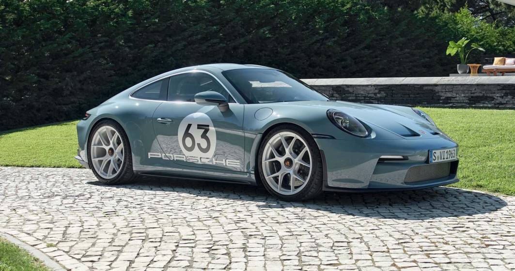 Imagine pentru articolul: Cel mai ușor Porsche 911 are 518 cai putere și îmbină transmisia manuală cu motorul de GT3