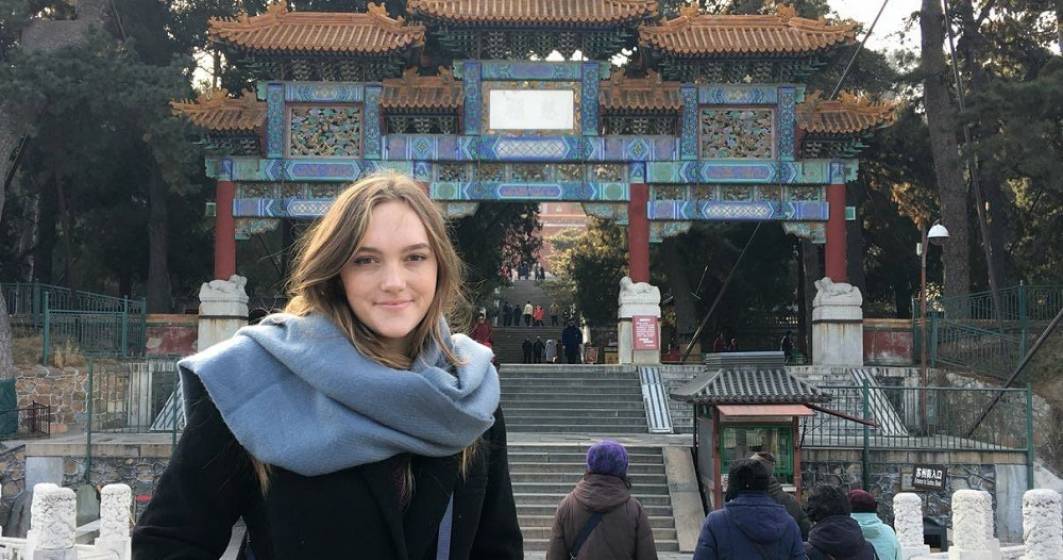 Imagine pentru articolul: Unii mai vor să se și întoarcă. O tânără care studiază economie în China, vrea să revină în România și să ajute start-up-urile