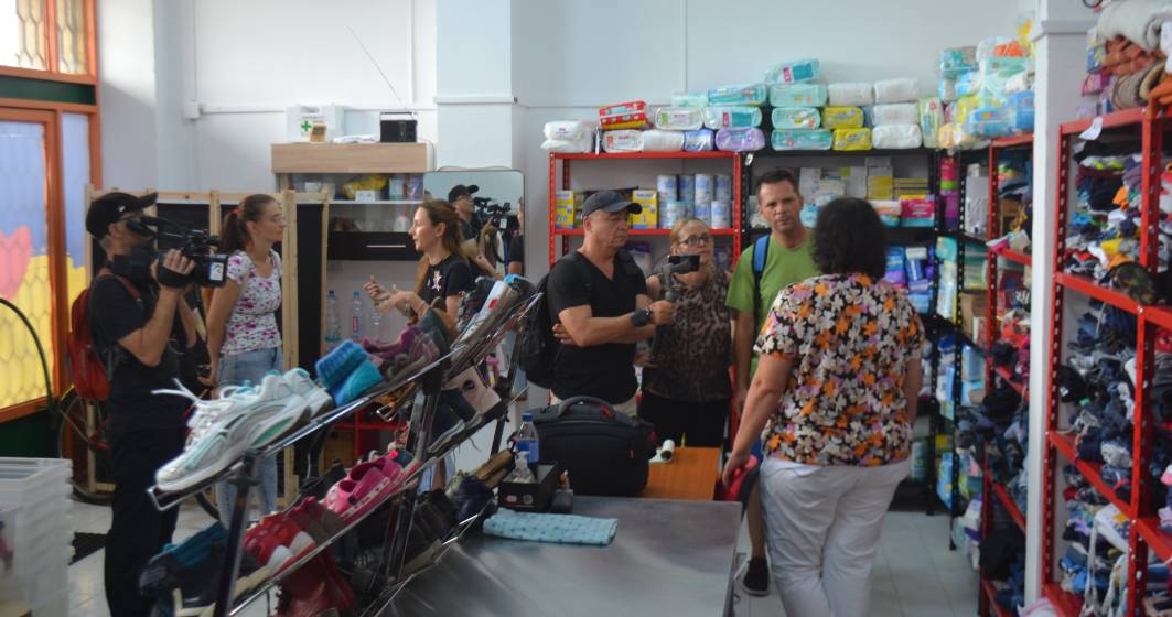 Imagine pentru articolul: A fost deschis primul magazin social din România, destinat refugiaților din Ucraina