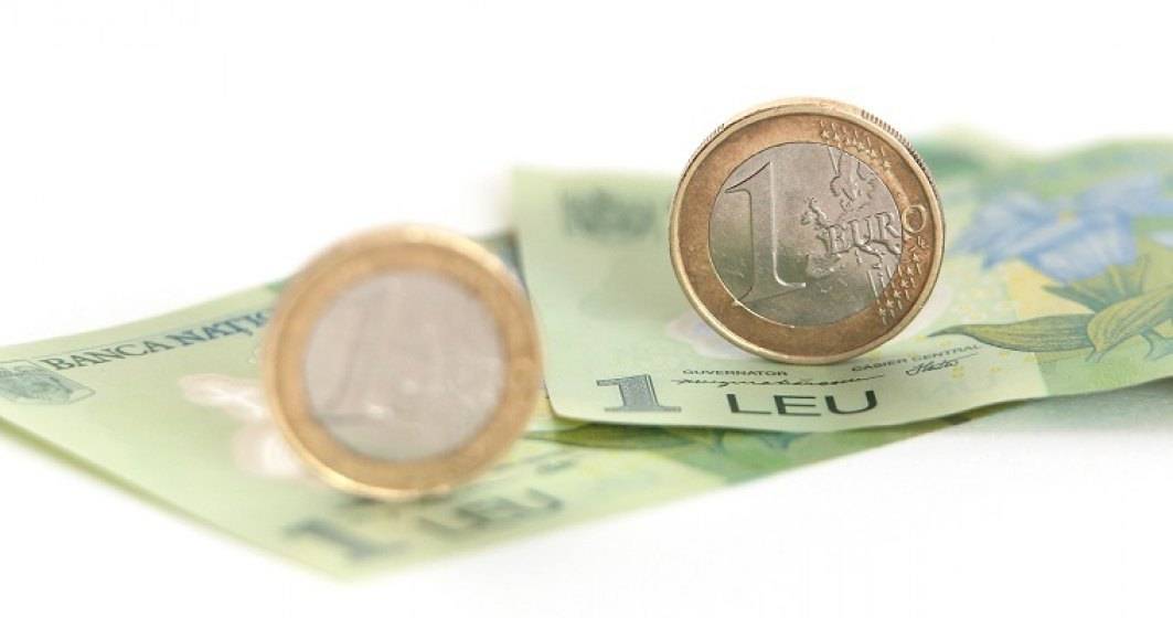 Imagine pentru articolul: Cursul leu/euro creste la inceputul saptamanii. Care este paritatea anuntata de BNR?