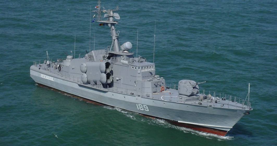 Imagine pentru articolul: Măsuri suplimentare de protecție a zonei maritime românești: 11 nave militare stau de veghe