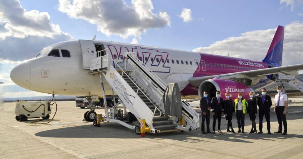 Imagine pentru articolul: Wizz Air a operat cel mai nou zbor din România