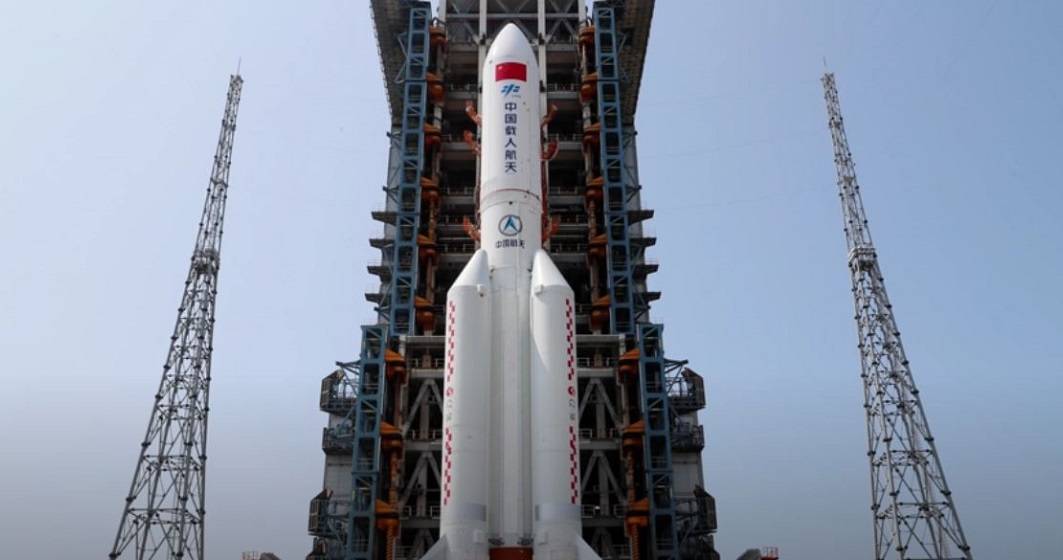 Imagine pentru articolul: Bucăți dintr-o rachetă trimisă în spațiu de China ar urma să cadă pe Pământ în acest weekend