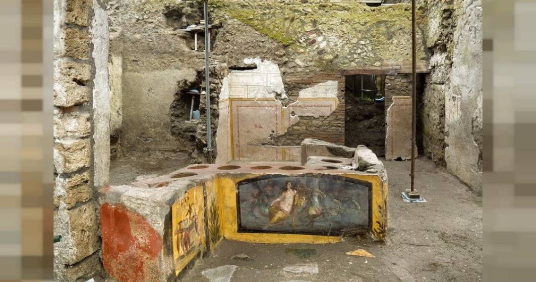 Imagine pentru articolul: Noi descoperiri în Pompei. Ce au găsit arheologici sub cenușă
