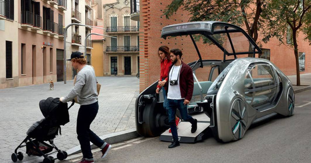 Imagine pentru articolul: Renault EZ-GO Concept: autobuzul urban al viitorului e aici