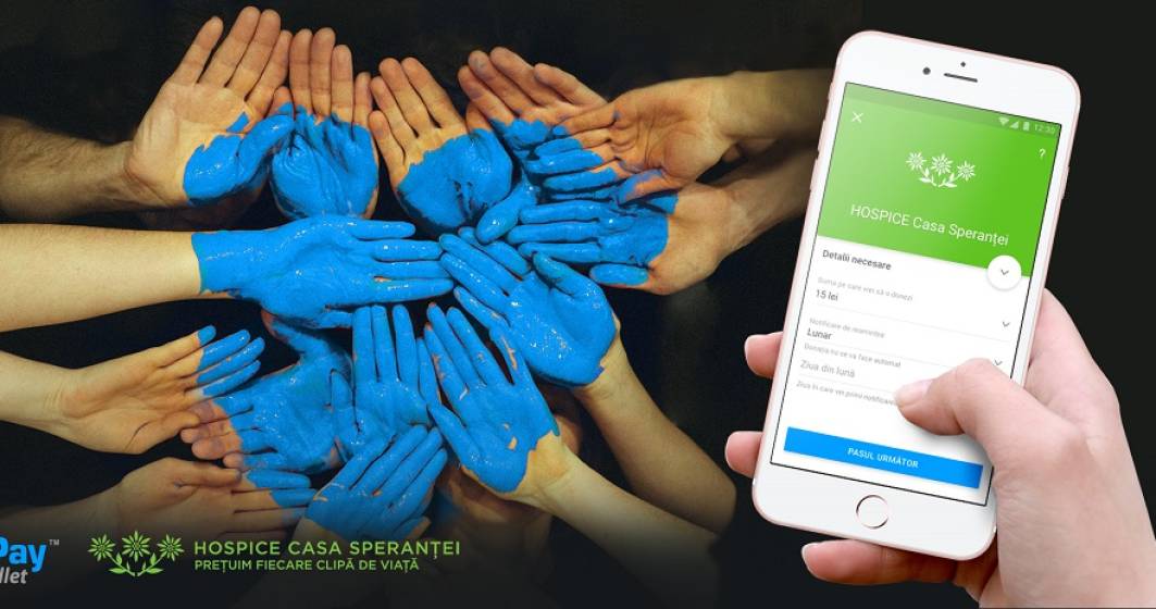 Imagine pentru articolul: mobilPay Wallet introduce sectiunea de donatii: HOSPICE Casa Sperantei este primul ONG pe care il puteti sustine