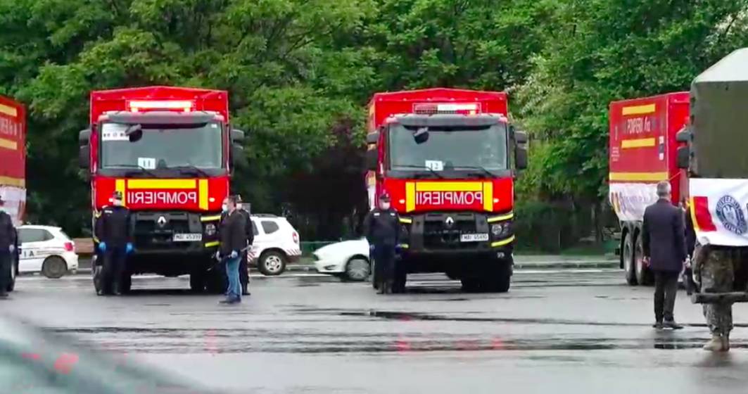 Imagine pentru articolul: Un convoi de 20 de camioane cu echipamente oferite Republicii Moldova va pleca spre Chişinău