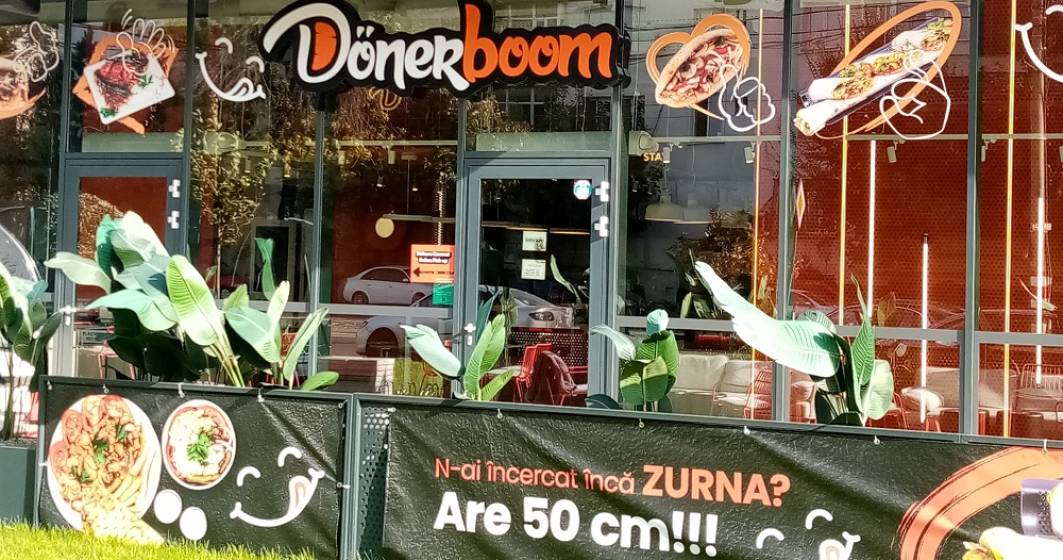Imagine pentru articolul: Doner boom, un fast-food deschis recent în București, este primul care oferă o șaorma de jumătate de metru