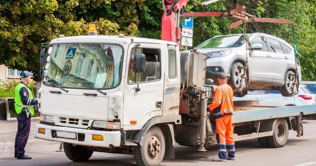 Imagine pentru articolul: Proiect pentru ridicarea mai rapidă a mașinilor parcate neregulamentar în București