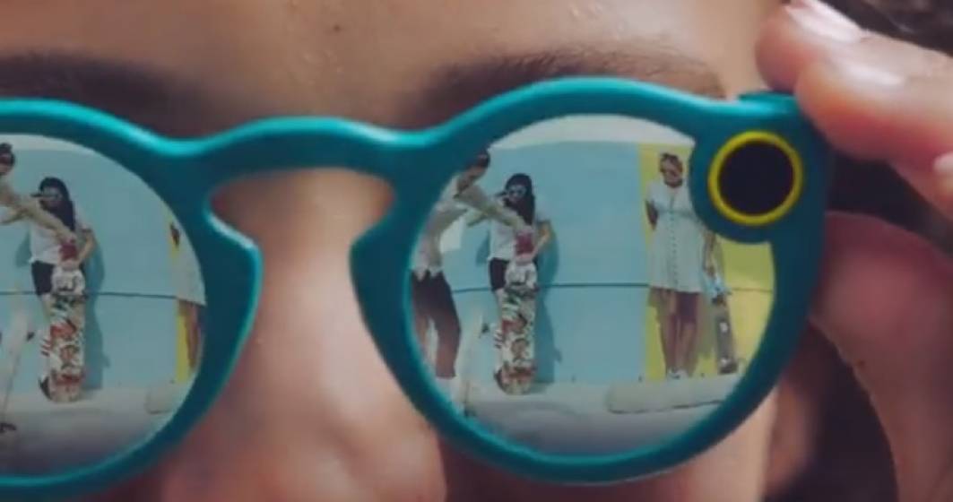 Imagine pentru articolul: Snapchat va lansa ochelari cu camera video incorporata, la pretul de 130 de dolari