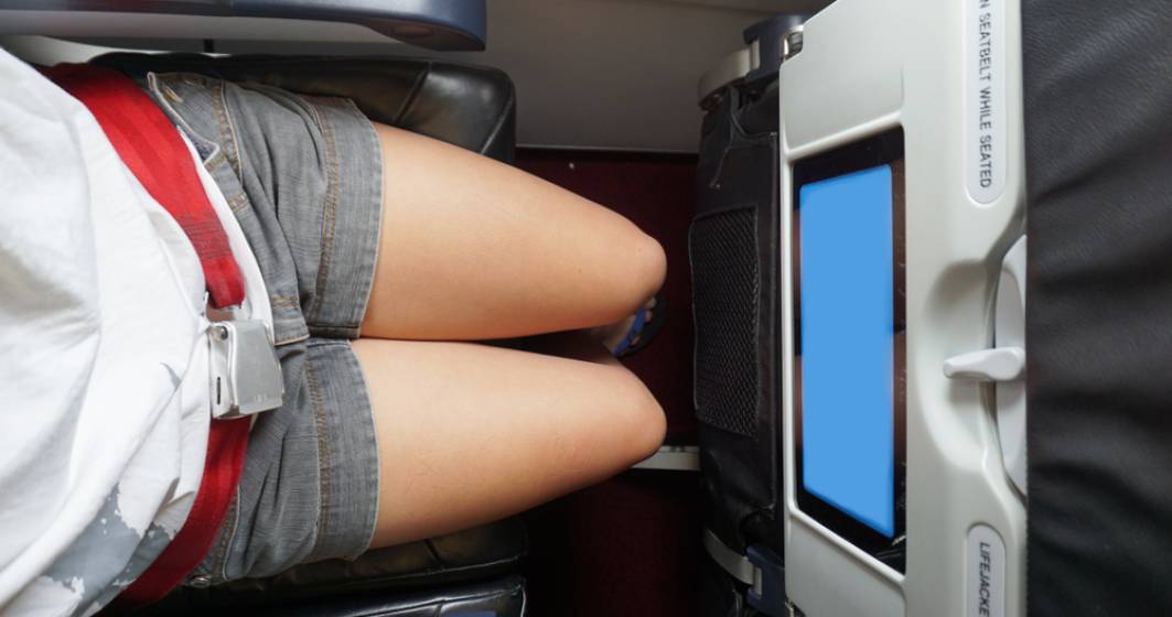 Imagine pentru articolul: Companie aeriana limiteaza unghiul de inclinare al scaunelor pentru a nu deranja alti pasageri