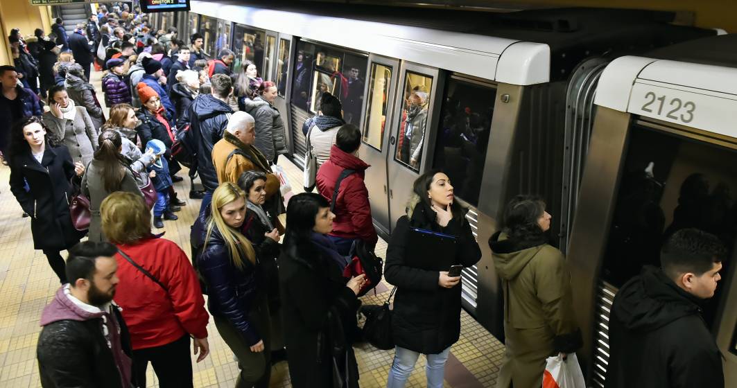 Imagine pentru articolul: Sindicalistii de la metrou intra in greva generala, pe termen nedeterminat, incepand de miercuri