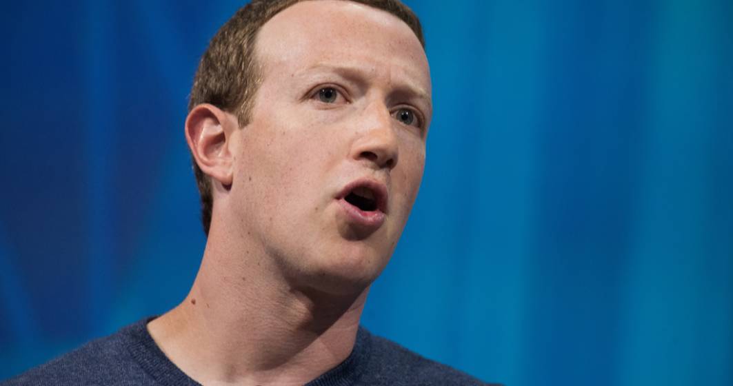 Imagine pentru articolul: Cât de mult a intrat la apă averea lui Zuckerberg după prăbușirea acțiunilor Facebook (Meta)