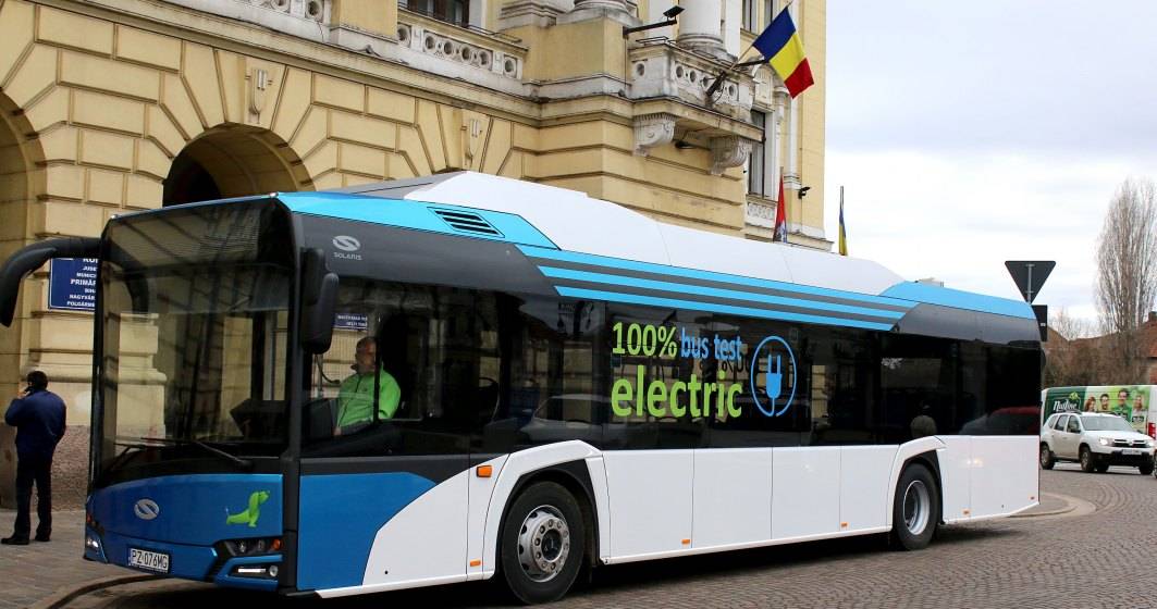 Imagine pentru articolul: Iași va avea 20 de autobuze electrice noi