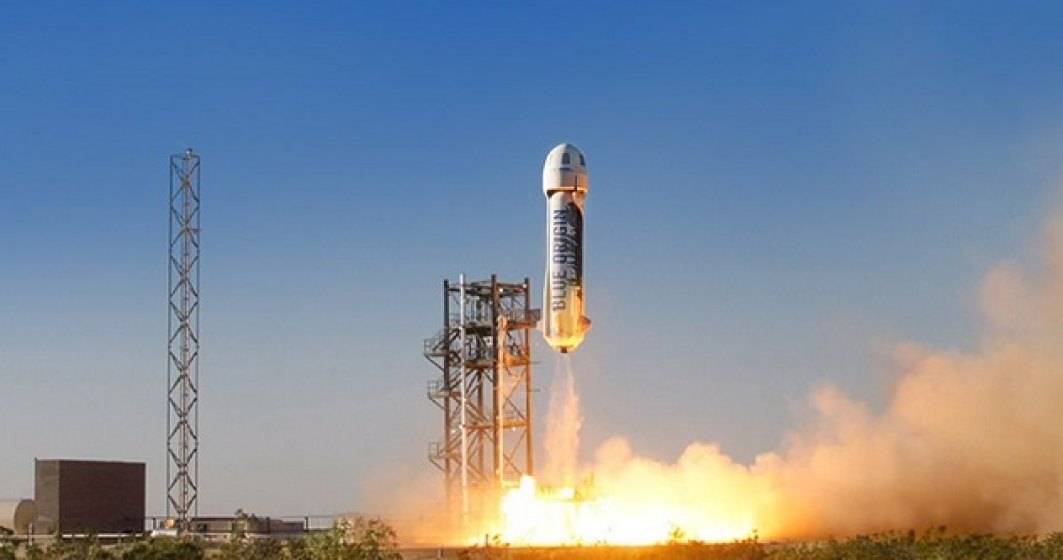 Imagine pentru articolul: Jeff Bezos va zbura din nou în spațiu