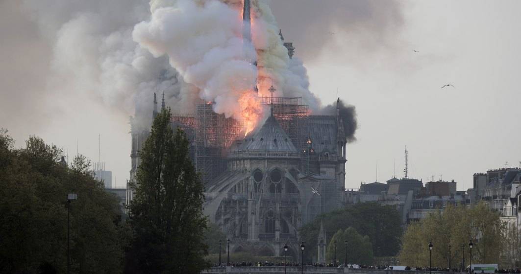 Imagine pentru articolul: Donatii de 750 de milioane de euro pentru reconstructia Catedralei Notre-Dame din Paris