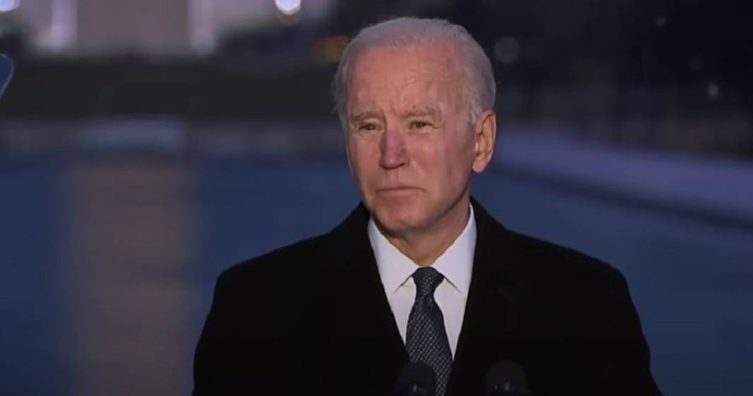 Imagine pentru articolul: Președintele ales al SUA, Joe Biden a adus un omagiu victimelor răpuse de COVID-19