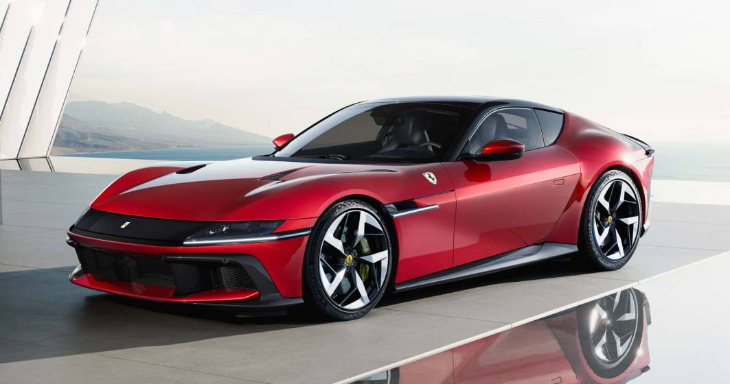 Imagine pentru articolul: GALERIE FOTO | Ferrari se opune modernități cu un nou supercar cu motor V12, ca în vremurile bune