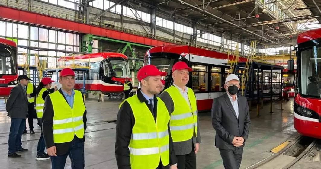 Imagine pentru articolul: VIDEO | Astra Arad livrează primul tramvai nou pentru București