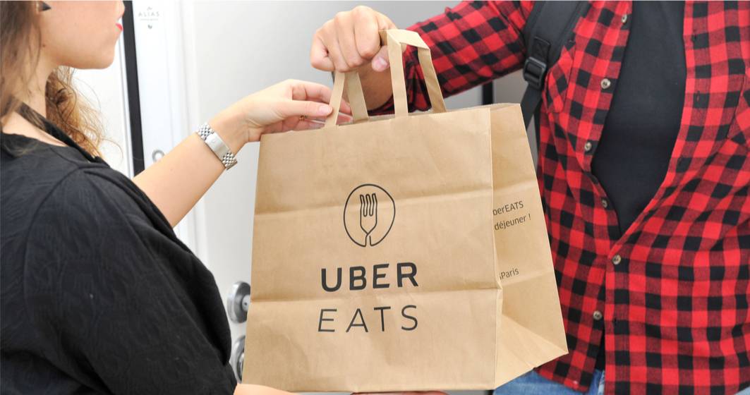 Imagine pentru articolul: Adio comenzi de mâncare cu Uber în România. Uber Eats îsi incetează activitatea