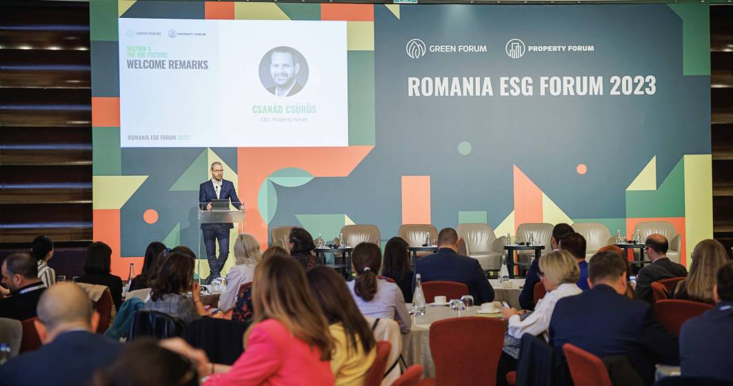 Imagine pentru articolul: Romania ESG Forum: Sunt companiile dispuse să-și sacrifice profiturile pentru a investi în mediu