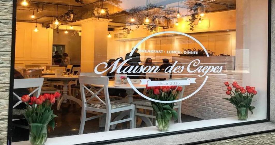 Imagine pentru articolul: Maison des Crepes, un business care a transformat clatitele traditionale