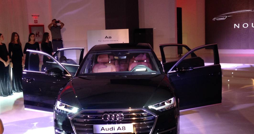 Imagine pentru articolul: Audi A8, cea de-a patra generatie, a fost prezentat la Bucuresti