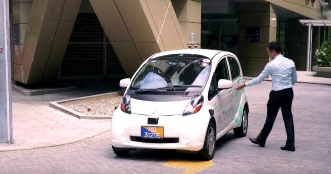 Imagine pentru articolul: Masinile autonome sunt deja pe strazi. O companie din Singapore testeaza primele taxiuri fara sofer