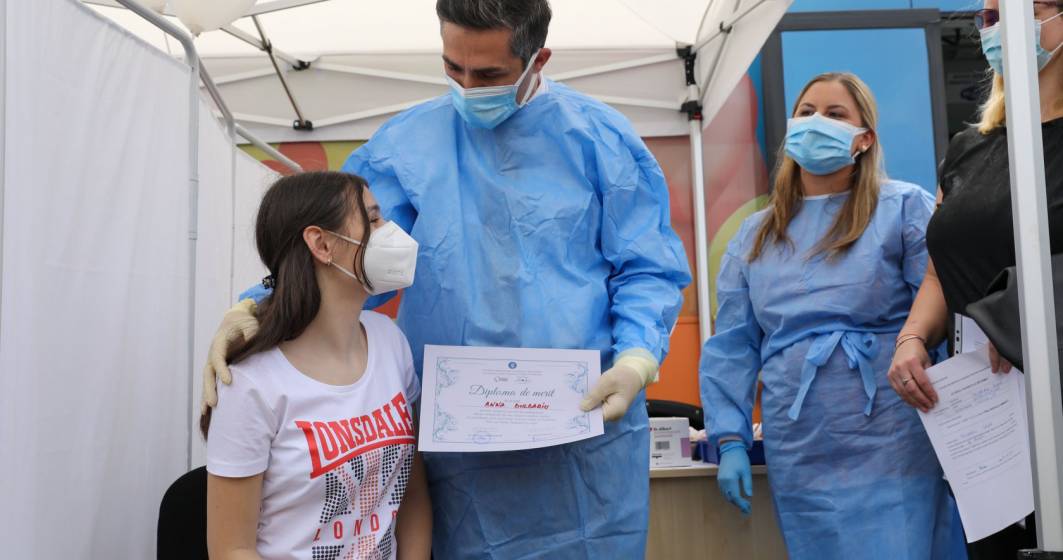 Imagine pentru articolul: Dr. Valeriu Gheorghiță: Peste 5.100 de copii cu vârste între 12 şi 15 ani au fost vaccinaţi în ultimele 72 de ore