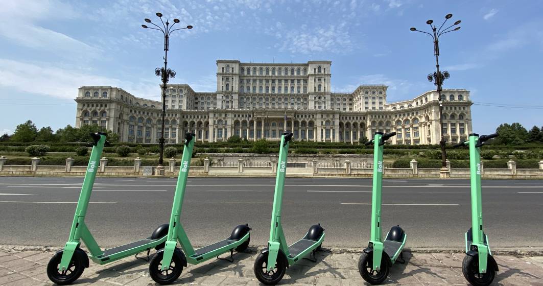 Imagine pentru articolul: Bolt aduce trotinetele electrice și în București: cât costă o cursă
