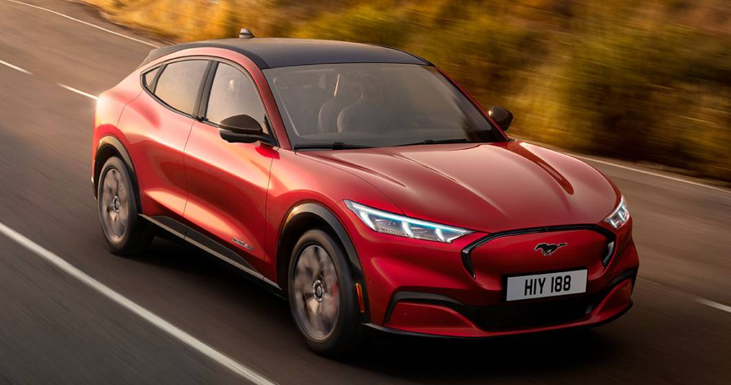Imagine pentru articolul: Ford va lansa in Romania SUV-ul electric Mustang Mach-E in 2021