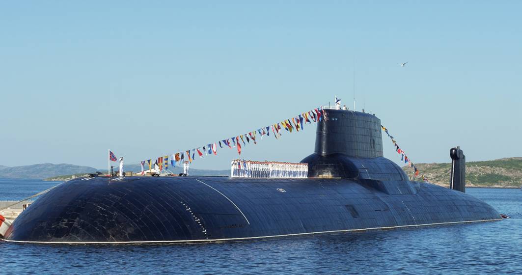 Imagine pentru articolul: Rusia renunță cel mai mare submarin din lume