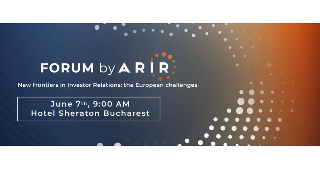 Imagine pentru articolul: Forum by ARIR 2024: Noi orizonturi în Relațiile cu Investitorii, tendințe și provocări europene pentru companiile listate