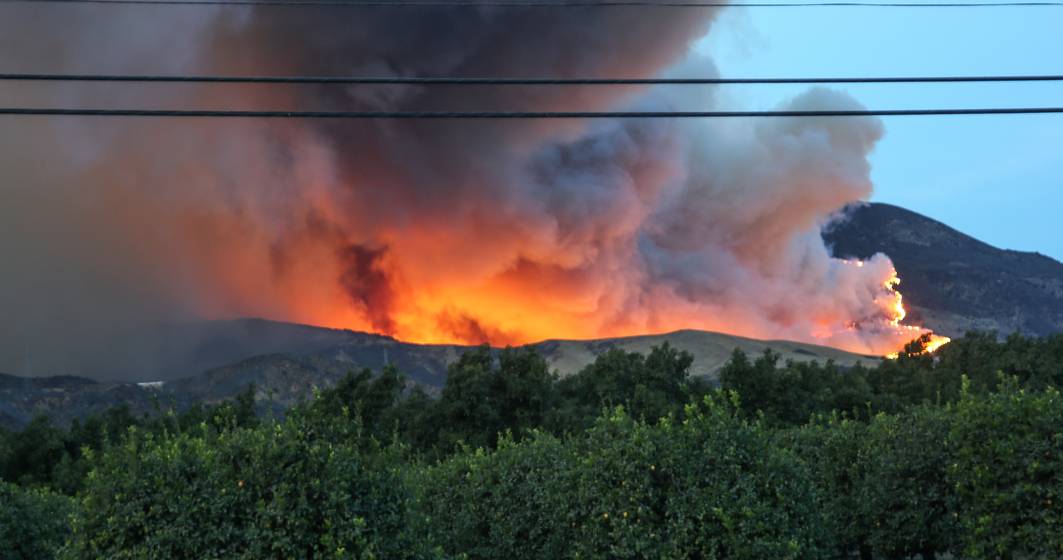 Imagine pentru articolul: VIDEO Incendii devastatoare în California