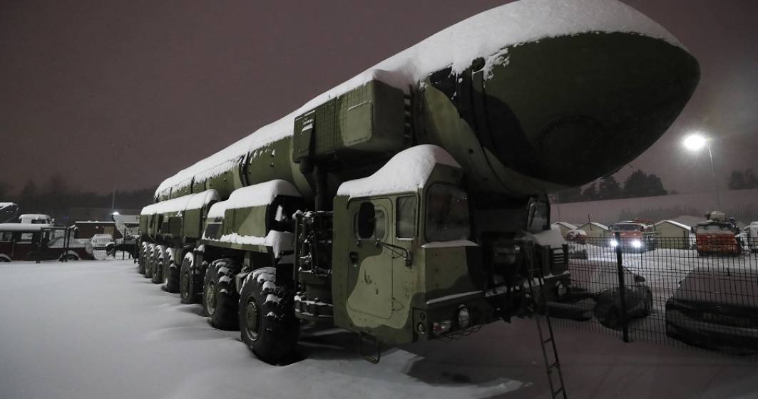 Imagine pentru articolul: Comandanții militari ruşi discută despre folosirea unei arme nucleare tactice în Ucraina