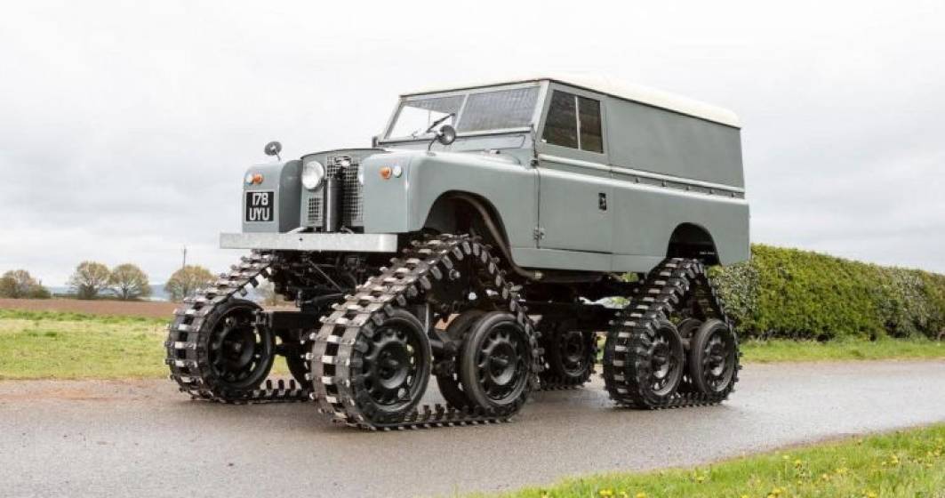 Imagine pentru articolul: Cum arata modelul Land Rover care poate ajunge aproape oriunde