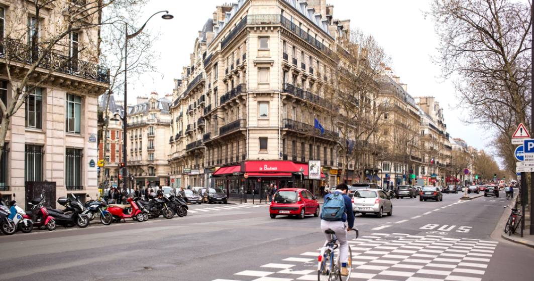 Imagine pentru articolul: Autoritățile din Paris fac benzi de biciclete temporare, ca o alternativă la metrou