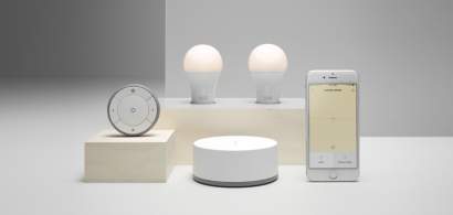 Sistemele inteligente de iluminat IKEA, compatibil Amazon, Google Home si...