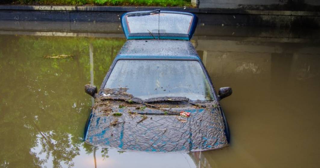 Imagine pentru articolul: Cod portocaliu de inundatii pe rauri din 13 judete
