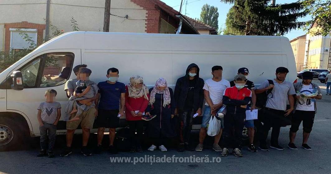 Imagine pentru articolul: Migranți sirieni, reținuți pentru traversarea ilegală a României