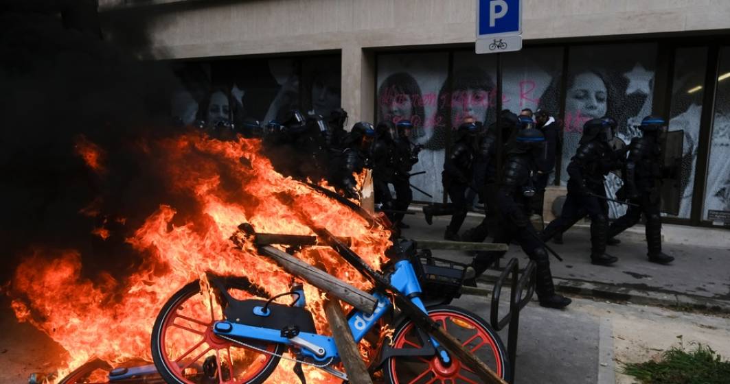 Imagine pentru articolul: Nota de plată a revoltelor din Franța: 650 de milioane de euro. Majoritatea daunelor, suferite de simplii cetățeni