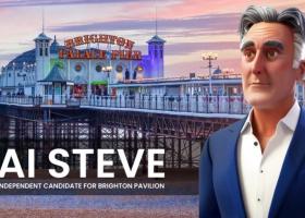 Imagine: AI Steve candidează la alegeri  în Marea Britanie! El este copilotul unui...