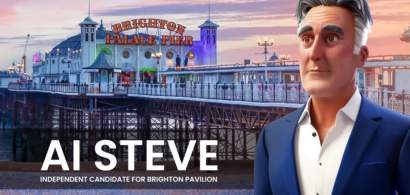 AI Steve candidează la alegeri  în Marea Britanie! El este copilotul unui...
