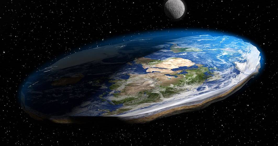 Imagine pentru articolul: Doi adepți ai teoriei Pământului plat au încercat să ajungă la „marginea” Pământului